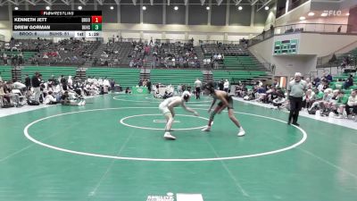 150 lbs Semis & 3rd Wb (16 Team) - Kenneth Jett, Brookwood vs Drew Gorman, Buford HS