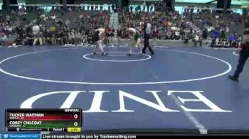 170 lbs Semifinals (8 Team) - Tucker Waitman, Tuttle vs Corey Chilcoat, Catoosa