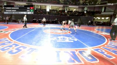 190-1A Champ. Round 1 - RIVERS WEST, Commerce Hs vs Creed Sanders, Emanuel County Institute