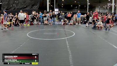 52 lbs Placement (4 Team) - Paxton Rosa, Dynasty National Team vs Grayson Bish, The Compound