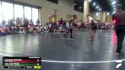 190 lbs Quarters & 3rd Wb (32 Team) - Jackson Wilson, Funky Boyz vs Malachi Mista, BHWC/ Florida Supreme