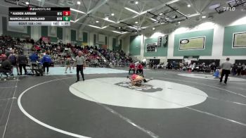 140 lbs Champ. Round 2 - Marcellus England, Mount Miguel vs Kaden Arram, Mt Carmel