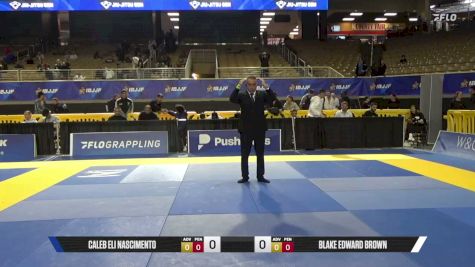 Blake Edward Brown vs Caleb Eli Nascimento 2026 Pan Jiu Jitsu IBJJF Championship