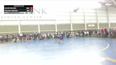 70 lbs Quarterfinal - Caleb Nielsen, RWC- Roy Wrestling Club vs Taliyah Takitaki, Westlake Wrestling Club