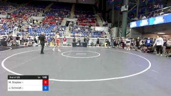 138 lbs Rnd Of 128 - Matthew Staples, Indiana vs Jordan Schmidt, Iowa