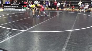 141 lbs Champ. Round 1 - Austin Marshall, Emmanuel College vs Darrell Rochester Jr., South Georgia Athletic Club