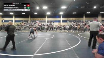 126 lbs Round Of 32 - Tyler Hiraoka, Kistler'S Dungeon vs Francisco Miranda, Sunnyside Wrestling
