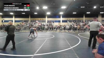 126 lbs Round Of 32 - Tyler Hiraoka, Kistler'S Dungeon vs Francisco Miranda, Sunnyside Wrestling