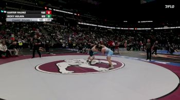 175-4A Champ. Round 1 - Karter Valdez, Pueblo West vs Ricky Aulava, Widefield