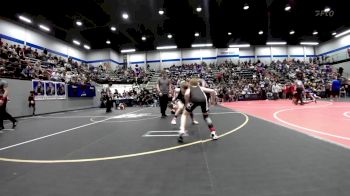 75 lbs Round Of 16 - Brooks VanDeven, Mustang Bronco Wrestling Club vs Braxtyn Taylor, Clinton Youth Wrestling