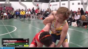 105 lbs Round 3 (8 Team) - Drake McClure, PA Alliance vs Carter Trukovich, Junior Terps Xpress (MY)