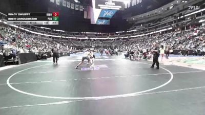 190-5A Cons. Round 1 - Brett Arnoldussen, Pine Creek vs Brady Swigert, Rocky Mountain