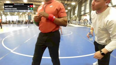 220 lbs Consi Of 8 #2 - Hayden Haynes, NC vs Ej Gaters, SC