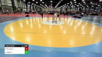 145 lbs Consi Of 32 #2 - Patrick Grimsey, NY vs Jackson Albert, PA