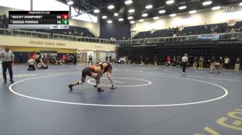 141 lbs Cons. Semi - Sergio Porras, Palomar College vs Rocky Humphrey, Victor Valley College