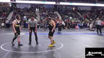 130 lbs Semifinal - Vincent Scheve, Carroll vs Diesel Lopez, Holcomb WC