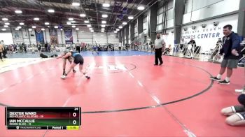 96 lbs Rd# 4- 2:00pm Friday Final Pool - Dexter Ward, Mid-Atlantic AllStars vs Ian McCallie, Minion Black