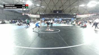 Boys 2A 215 lbs Cons. Round 3 - Dameon Ellis, Lindbergh vs Theodore Engle, Pullman