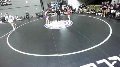 140 lbs Lauren Zaragoza, SDIKWA - San Diego-Imperial Kids Wrestling Association vs Anabelle Aguirre, TCWA - Tri-Counties Wrestling Association