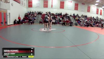 170 lbs Cons. Round 2 - Maycie Avery, Rittman vs Sophia McKinney, Northwest (canal Fulton)