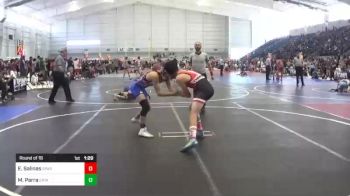 114 lbs Round Of 16 - Easton Salinas, Spartans vs Michael Parra, Grindhouse Wrestling Club