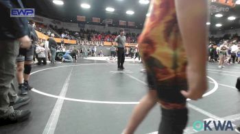 110 lbs Round Of 16 - Barrett Johnson, Pauls Valley Panther Pinners vs Bentley Wainscott, Husky Wrestling Club