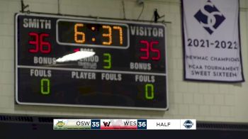 Replay: Wesleyan University vs SUNY Oswego | Dec 31 @ 1 PM