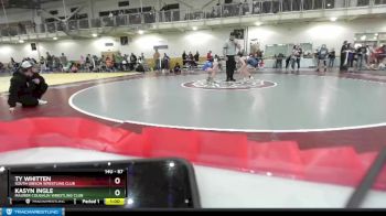 87 lbs Quarterfinal - Kasyn Ingle, Maurer Coughlin Wrestling Club vs Ty Whitten, South Gibson Wrestling Club