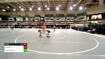 152 lbs Round Of 32 - Kenlee Griffin, Cannon School vs Corban Schmandt, Grace Christian