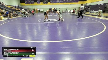 132 lbs Semifinal - Noah Wuthnow, Abilene vs Logan Courtois, Unaffiliated