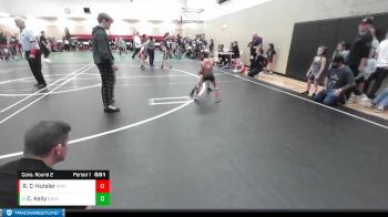 49 lbs Cons. Round 2 - Charleston Kelly, NWWC vs Radek Crook-Hutsler, White River Hornets Wrestling Club