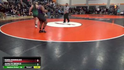 235 lbs Semifinal - Kiara Rodriguez, Burlington vs Katelyn Brokus, Dubuque Hempstead