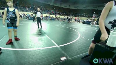 110 lbs Round Of 32 - Jeron Nelson, Warrior Wrestling Club vs Nash Ramaeker, Bartlesville Wrestling Club