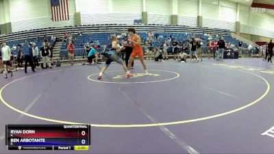 120 lbs Quarterfinal - Ryan Dorn, IL vs Ben Arbotante, IL