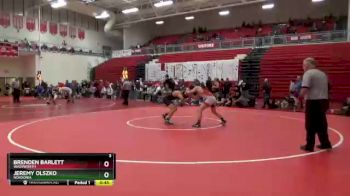 165 lbs 3rd Place Match - Brenden Barlett, Wadsworth vs Jeremy Olszko, Nordonia