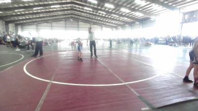 65 lbs 3rd Place - Aaron Arroyos, Takedown Elite vs Landen Kidwell, Desert Dogs WC