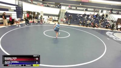 190 lbs Round 2 (4 Team) - Taina Uasike, Valiant Prep vs Sydnee Nielson, Oregon