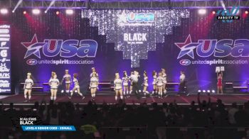OC All Stars - Black [2025 L6 Senior Coed - XSmall Day 2] 2025 USA All Star Cheer Super Nationals