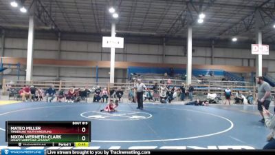 45-48 lbs Round 2 - Mateo Miller, Timberline Youth Wrestling vs Nixon Werneth-Clark, Legacy Wrestling Academy