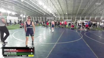 135 lbs Cons. Round 2 - Griffin Staten, Timpanogos Wrestling vs Simon Bowles, Brighton Wrestling Team