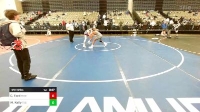 129-H2 lbs Semifinal - Colten Ford, ProEx vs Malik Kelly, Tiger Wrestling Club (TWC)