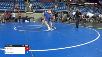 126 lbs Rnd Of 128 - Gabriel Gramly, Pennsylvania vs Brody Norman, Illinois