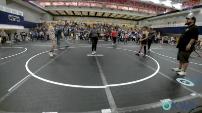 119 lbs Quarterfinal - Gavin Harkrider, Midwest City Bombers Youth Wrestling Club vs Harlen Wood, Standfast