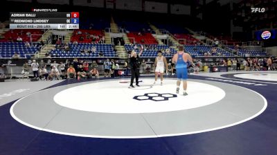 285 lbs Champ. Rd Of 64 - Adrian Balli, OR vs Redmond Lindsey, OK