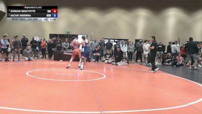 144 lbs Semis - Jordan Manyette, Exodus Wrestling Club vs Jacob Inserra, RedNose