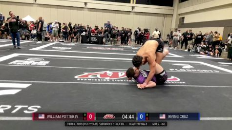 William Potter IV vs Irving Cruz 2025 ADCC Orlando Open/Youth Trials