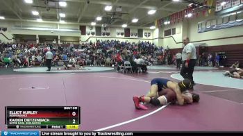 126 lbs Round 3 - Kaiden Dietzenbach, Notre Dame, Burlington vs Elliot Hurley, Independence