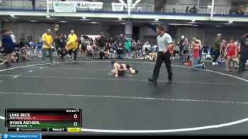 68 lbs Round 2 (8 Team) - Ryder Ascherl, Team Nauman vs Luke Beck, East Coast Elite