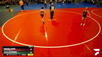 84 lbs Semis & 1st Wrestleback (8 Team) - Samuel Dagel, Worthington vs Evan Scharpen, Z-M (Zumbrota/Mazeppa)