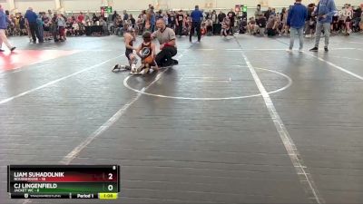 64 lbs Round 2 (4 Team) - CJ Lingenfield, Jacket WC vs Liam Suhadolnik, Roughhouse